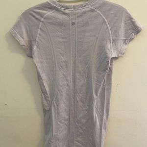 Lululemon white swiftly tech tee shirt